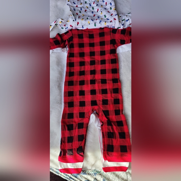 Hudson Baby; Set of 3 Holiday Coveralls size 3-6 months - Picture 3 of 4